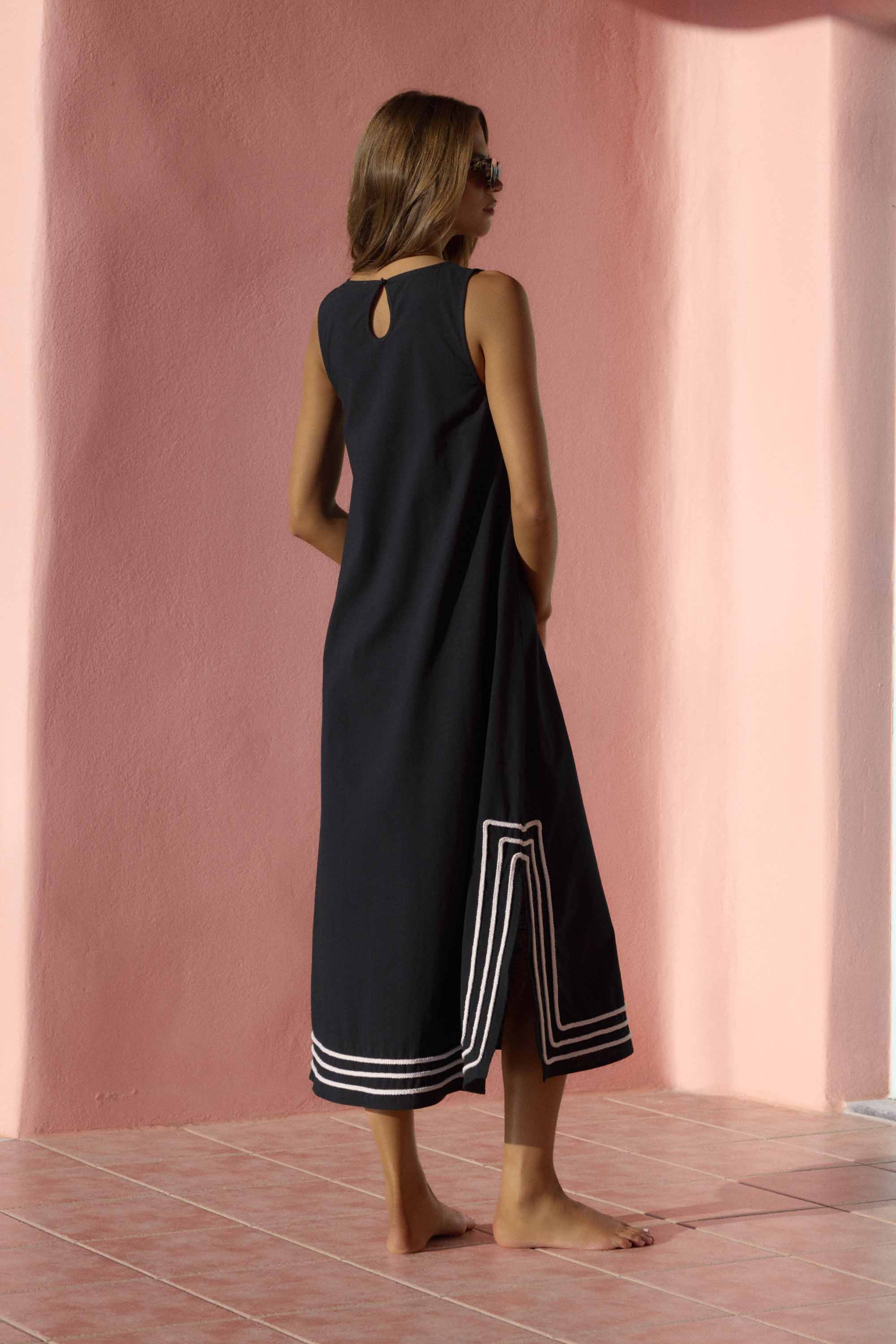 Margot Dress In Nero