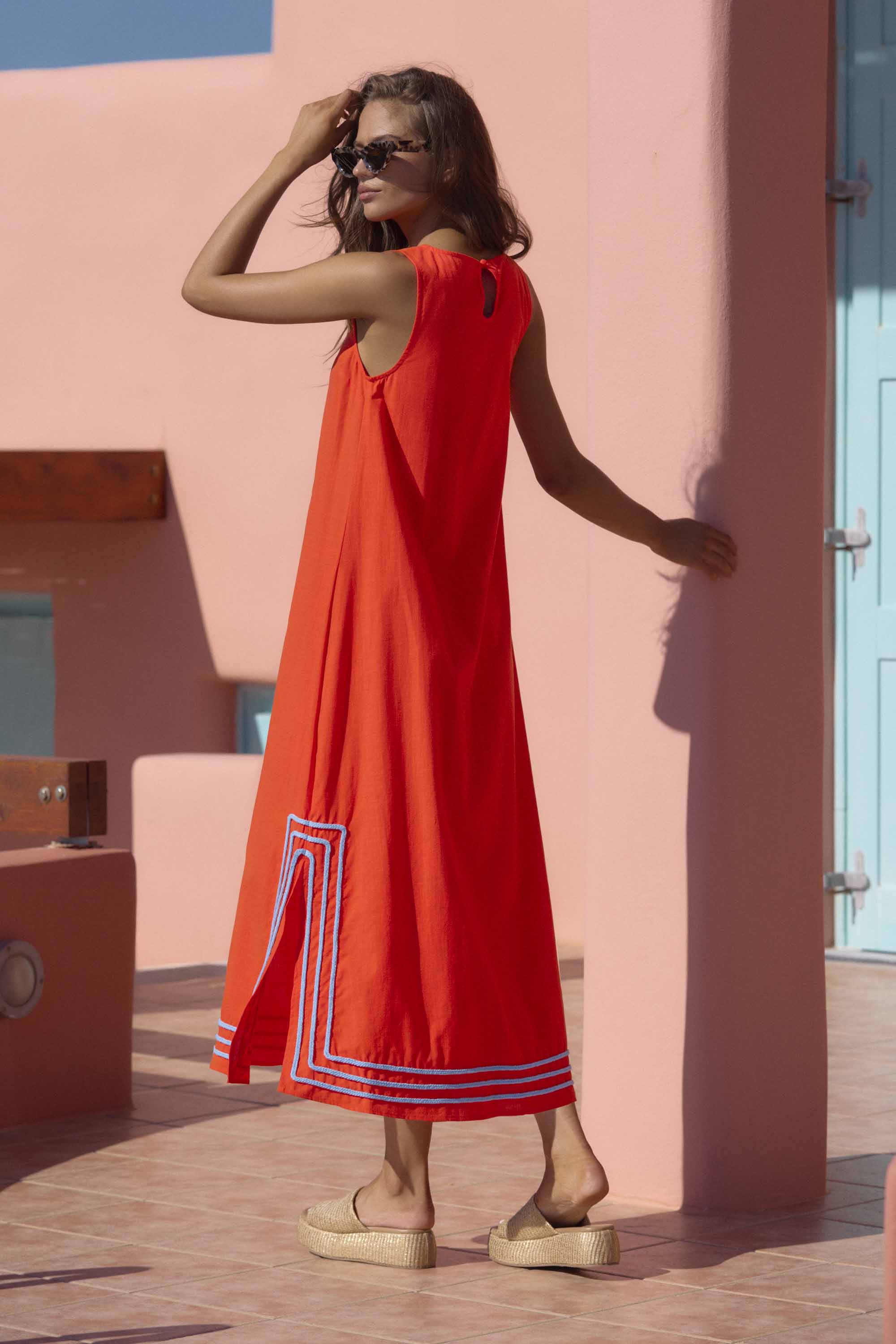 Margot Dress In Spritz