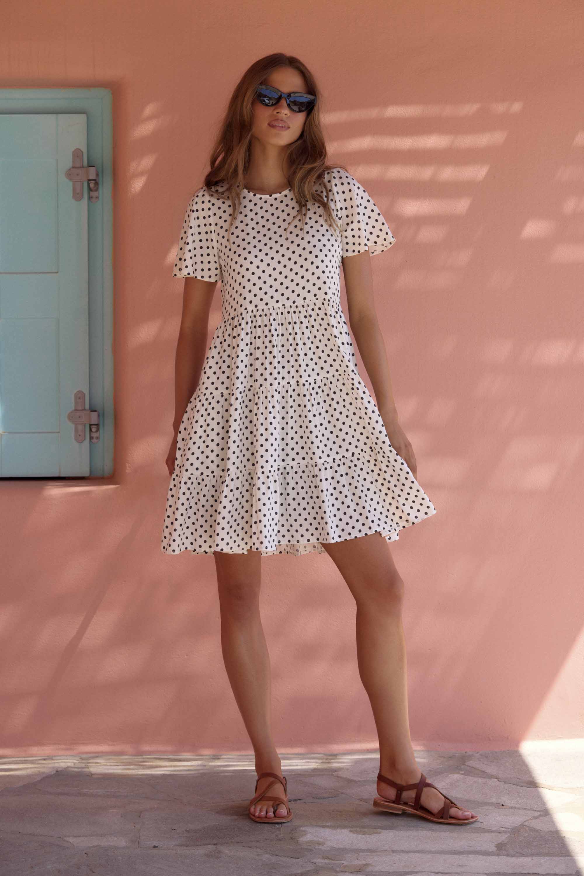 Marloes Tall Dress In Coco Spot