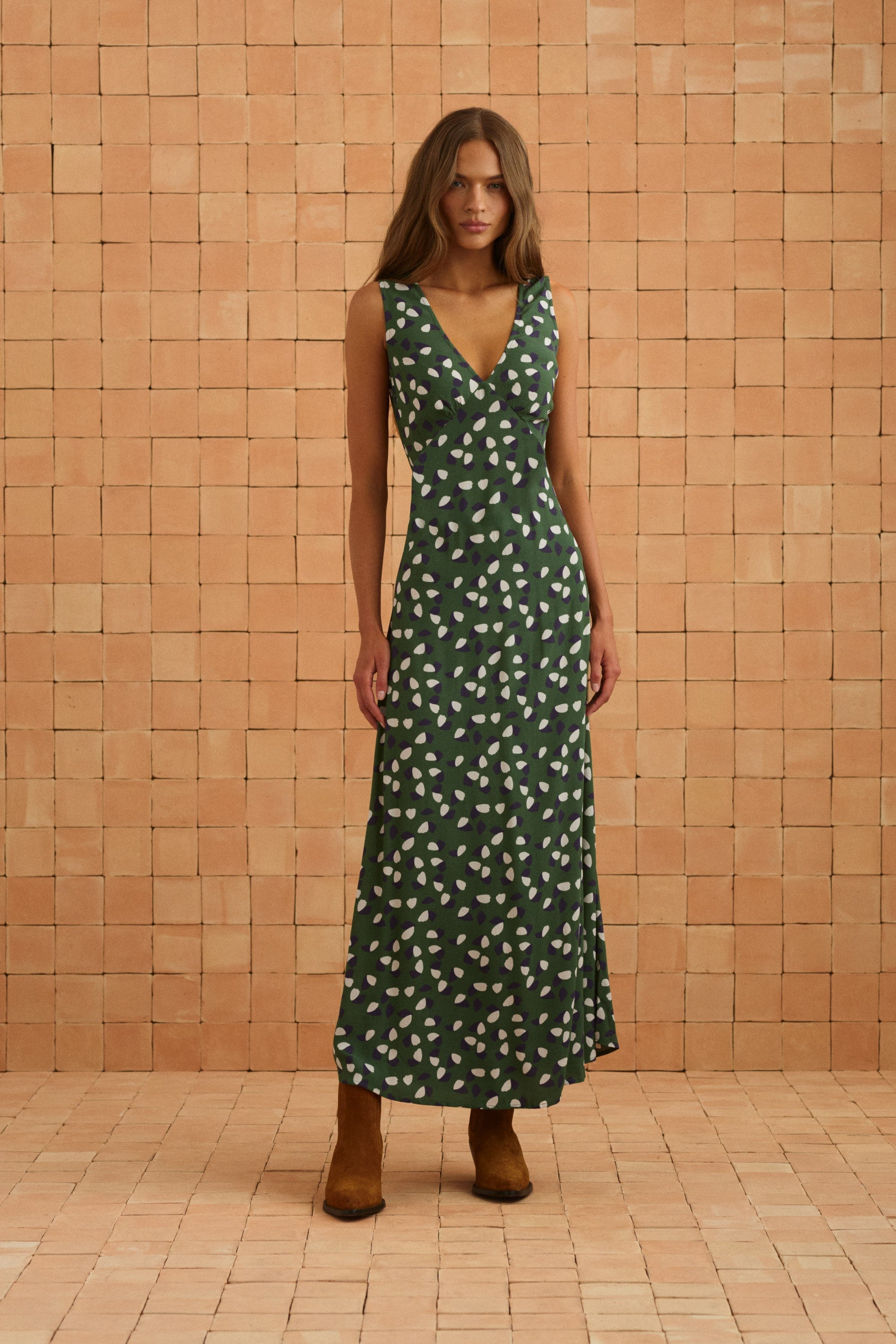 Miller Dress In Verbena