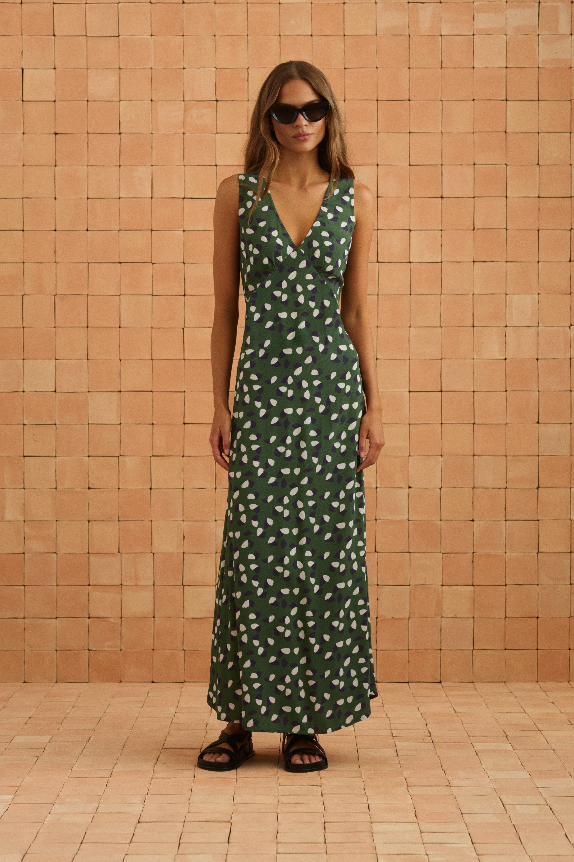 Miller Dress In Verbena