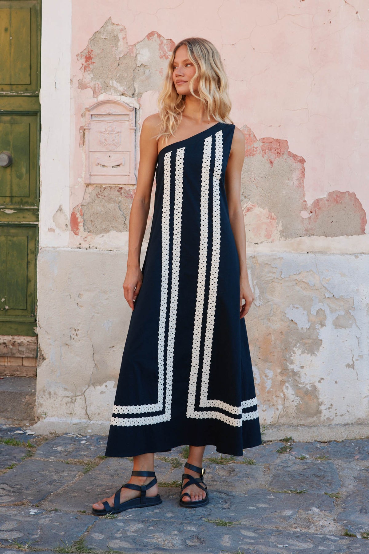 Minka Dress In Colada