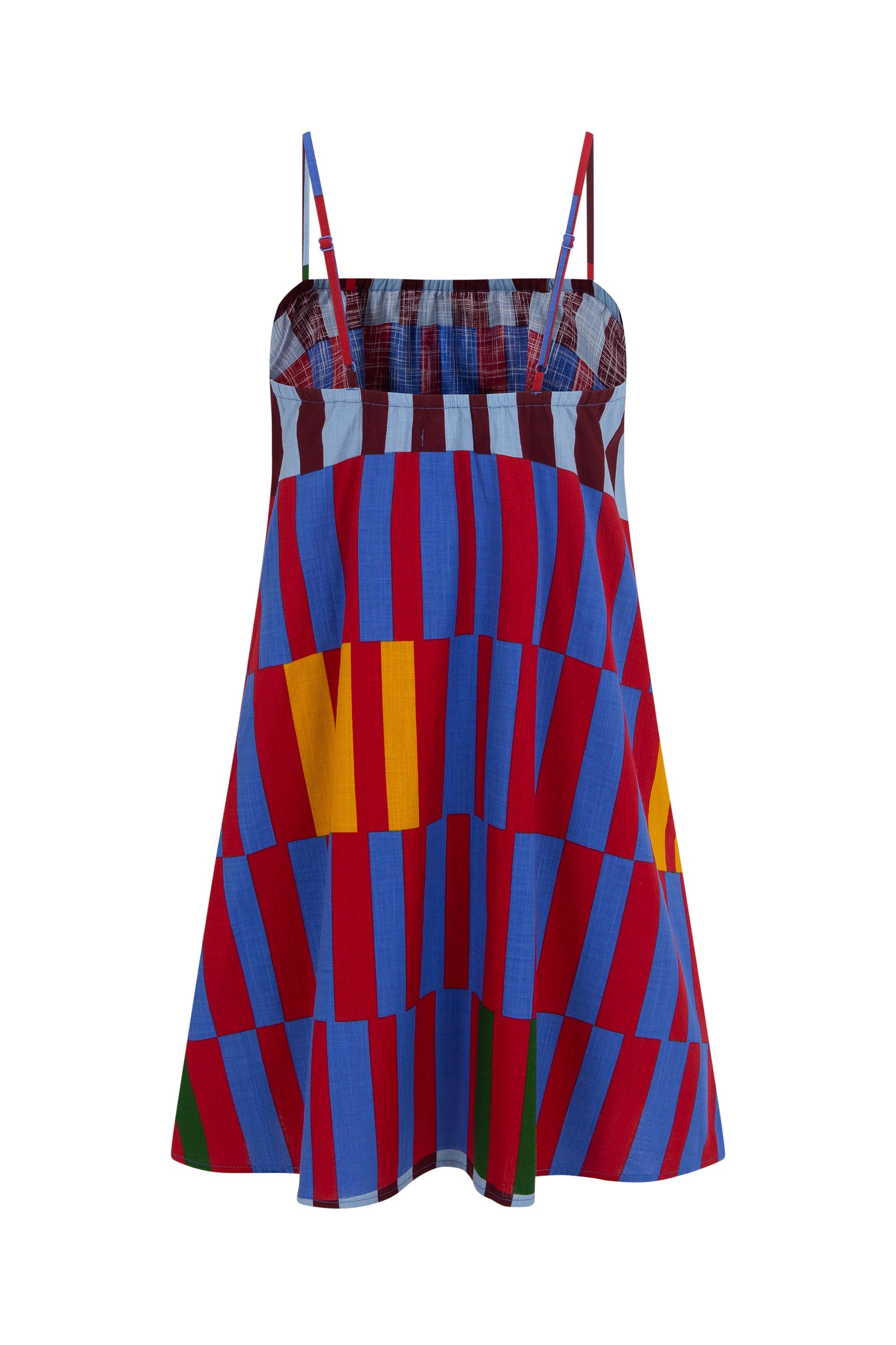 Ramie Mini Dress In Ataya
