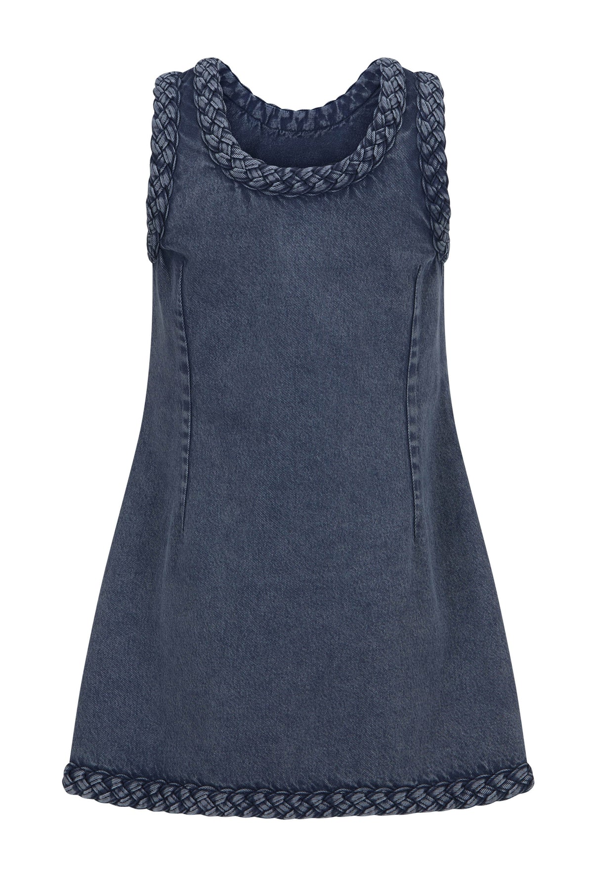 Nikita Dress In Indigo Denim
