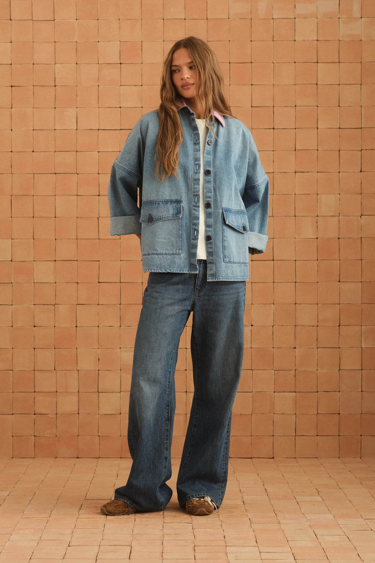 Paddington Jacket In Blue Denim