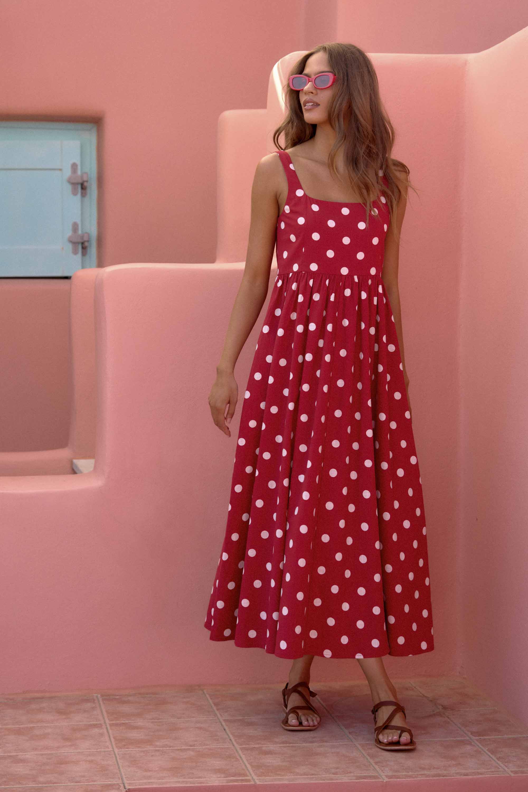 Pip Dress In Chili
