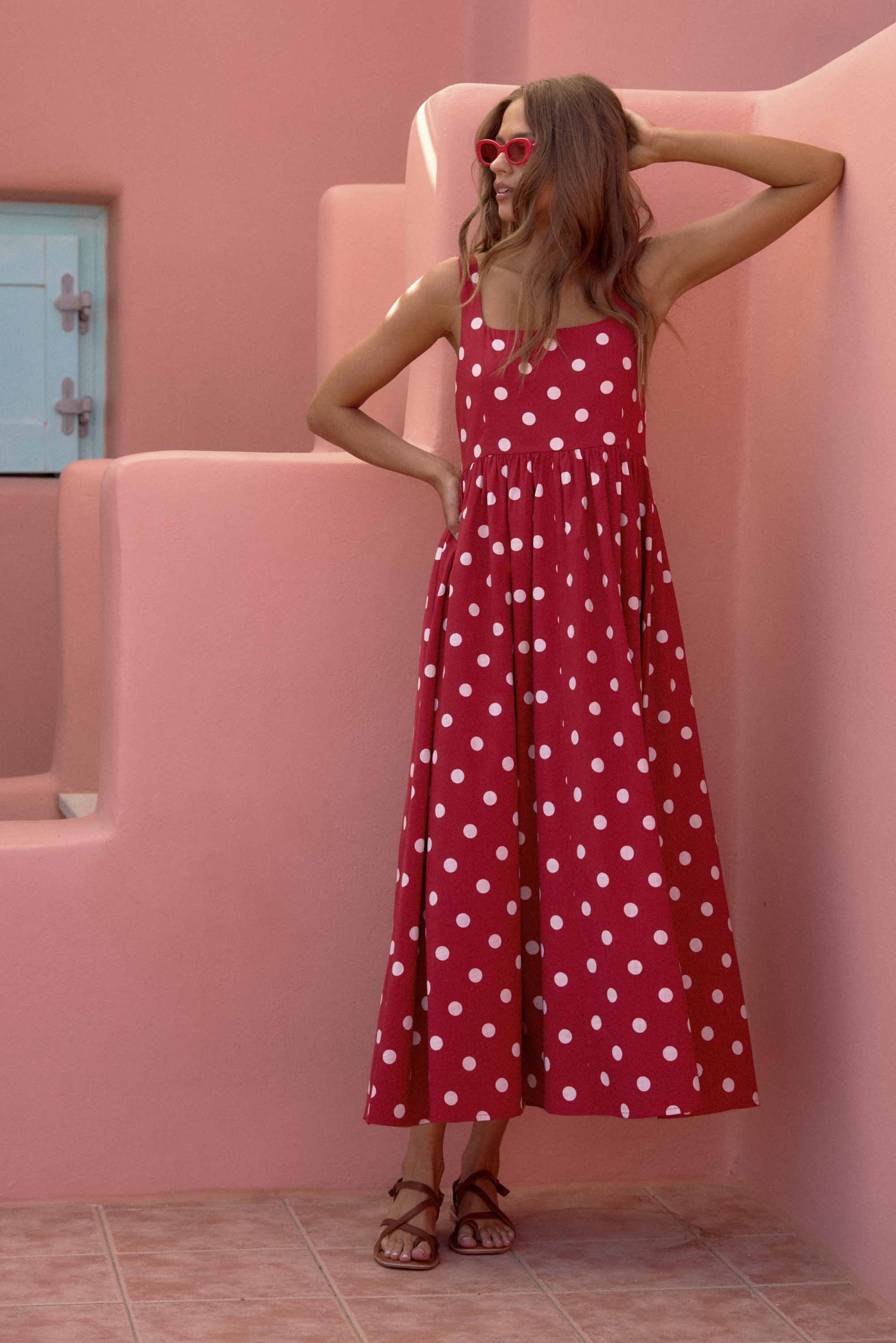 Pip Dress In Chili