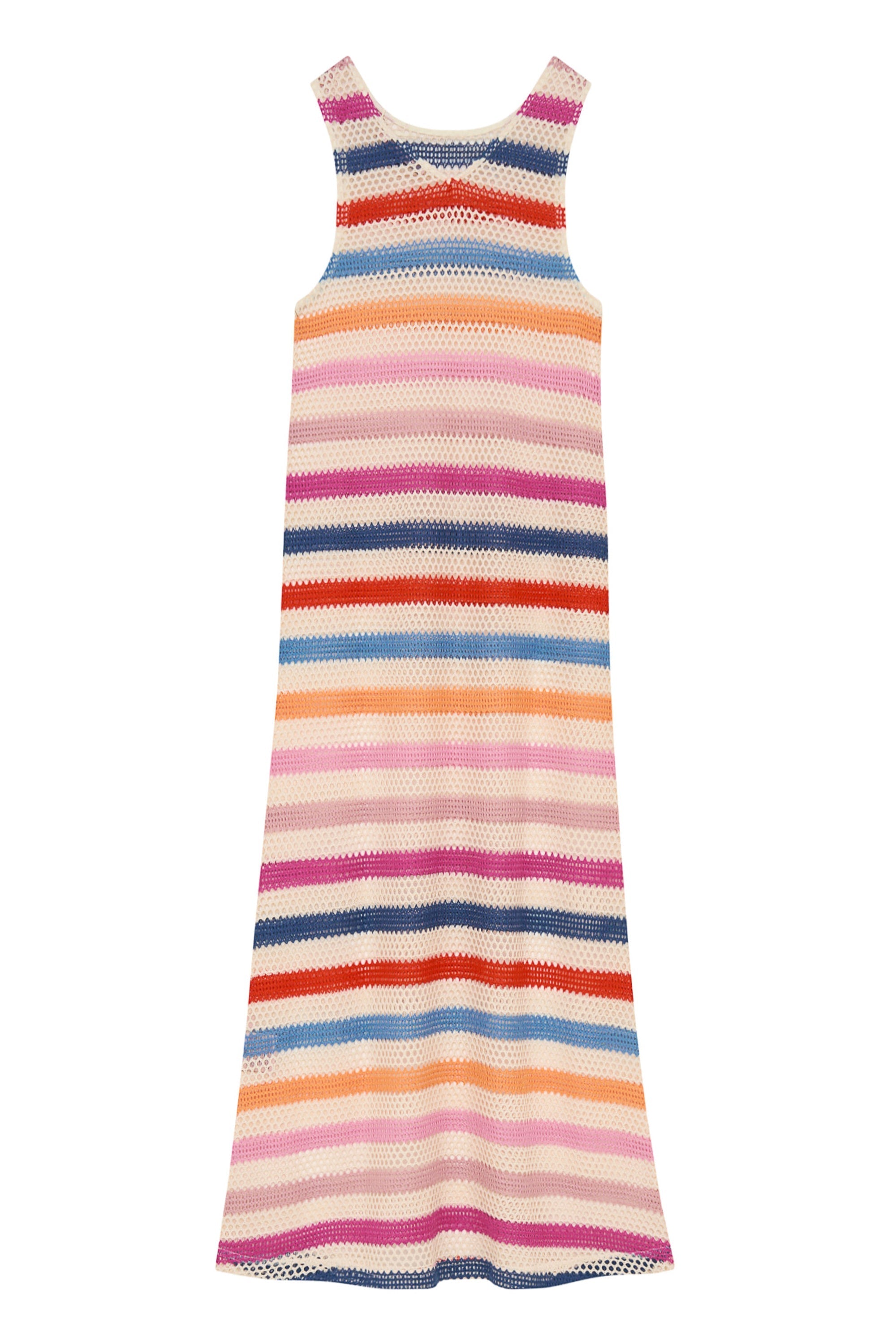 Poolside Dress In Summer Stripe