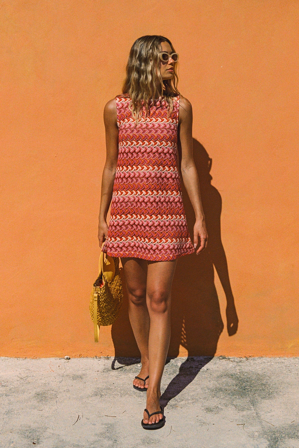 Poolside Mini Dress In Kalani