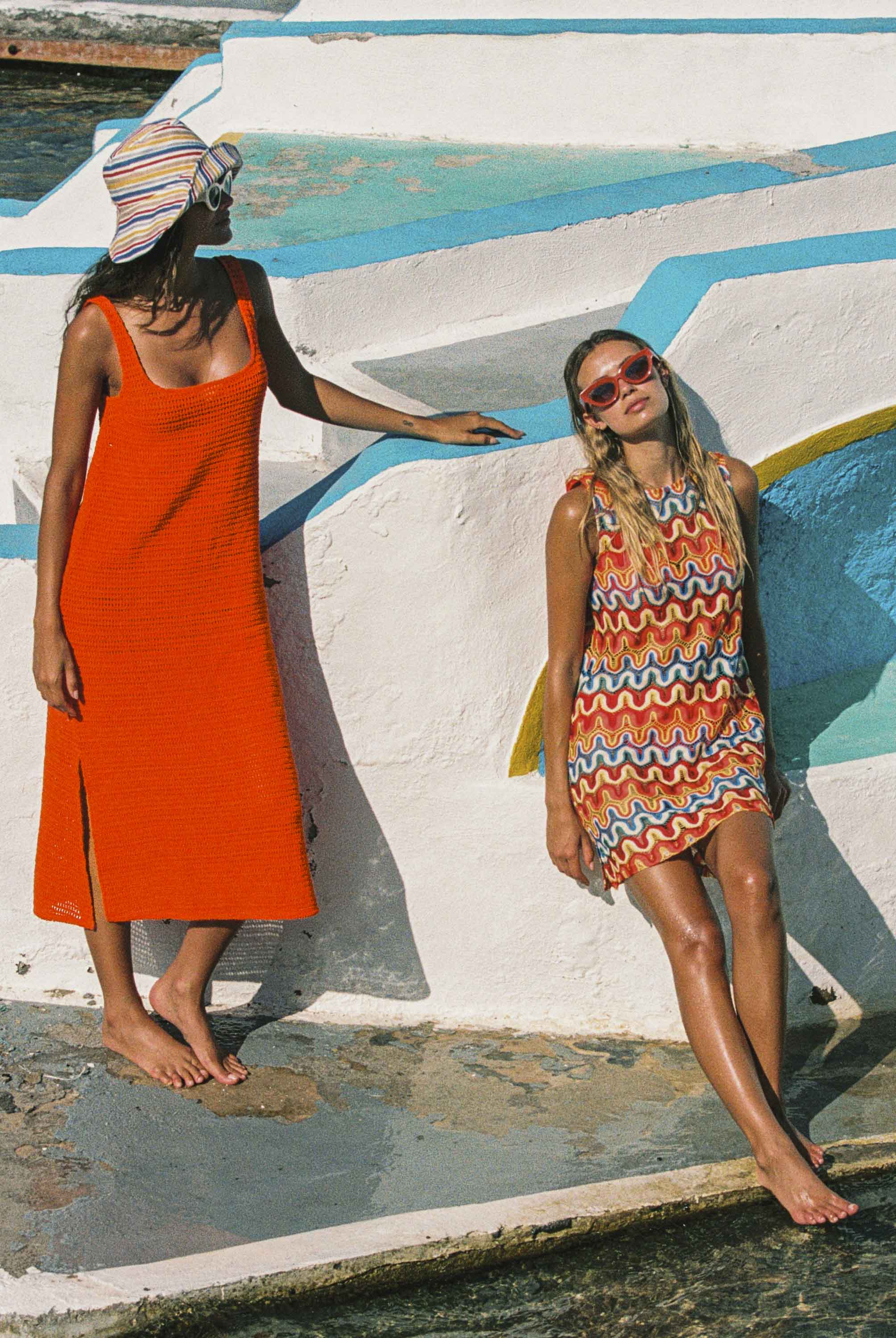 Poolside Mini Dress In Mojito