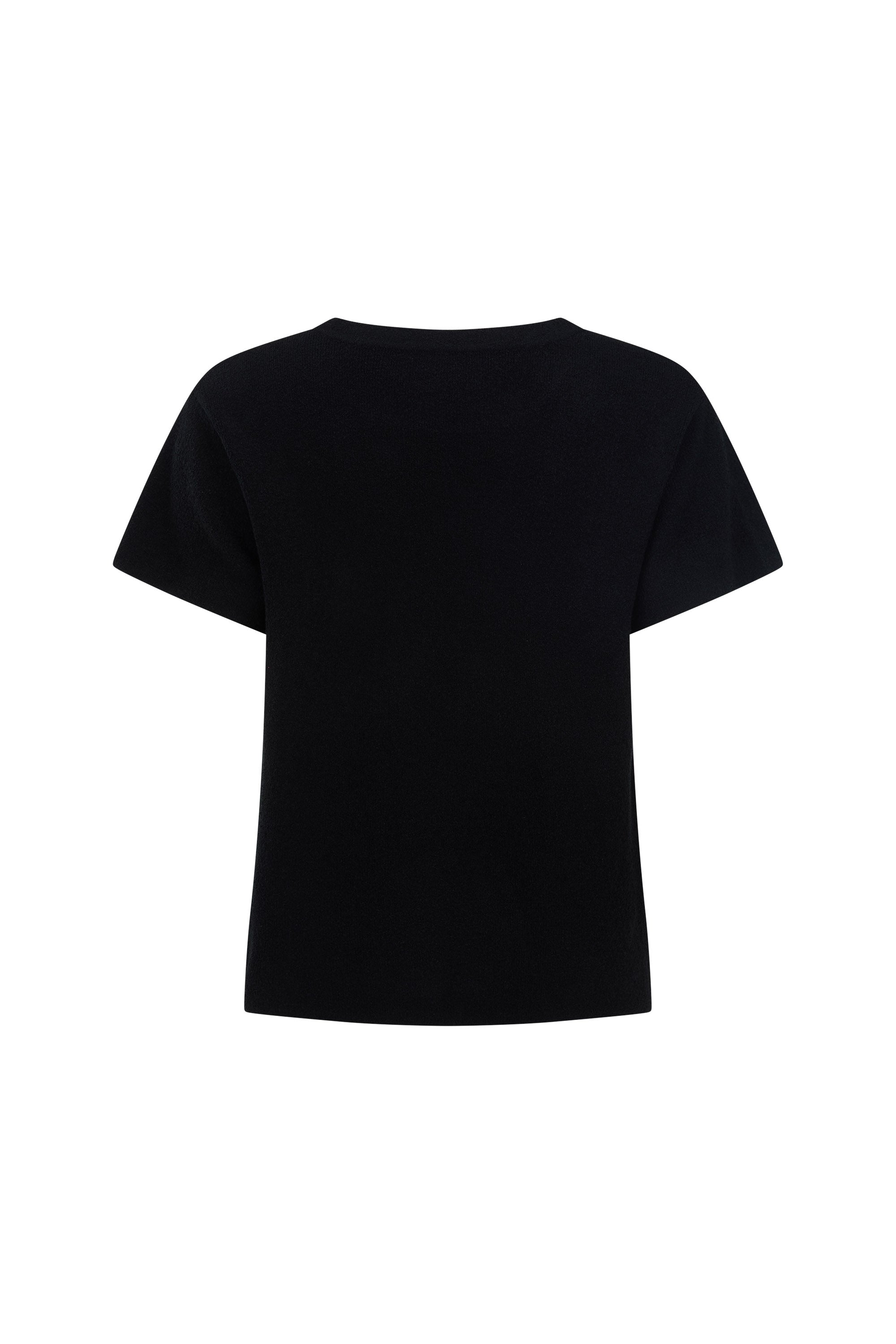 Sage Knit Tee In Black