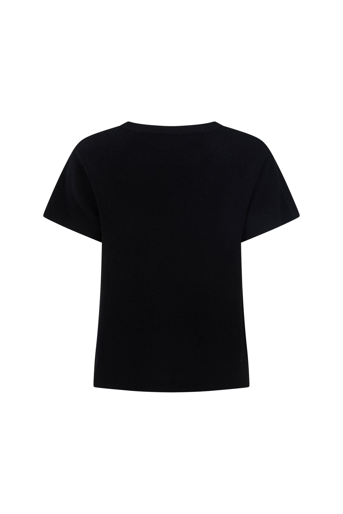 Sage Knit Tee In Black