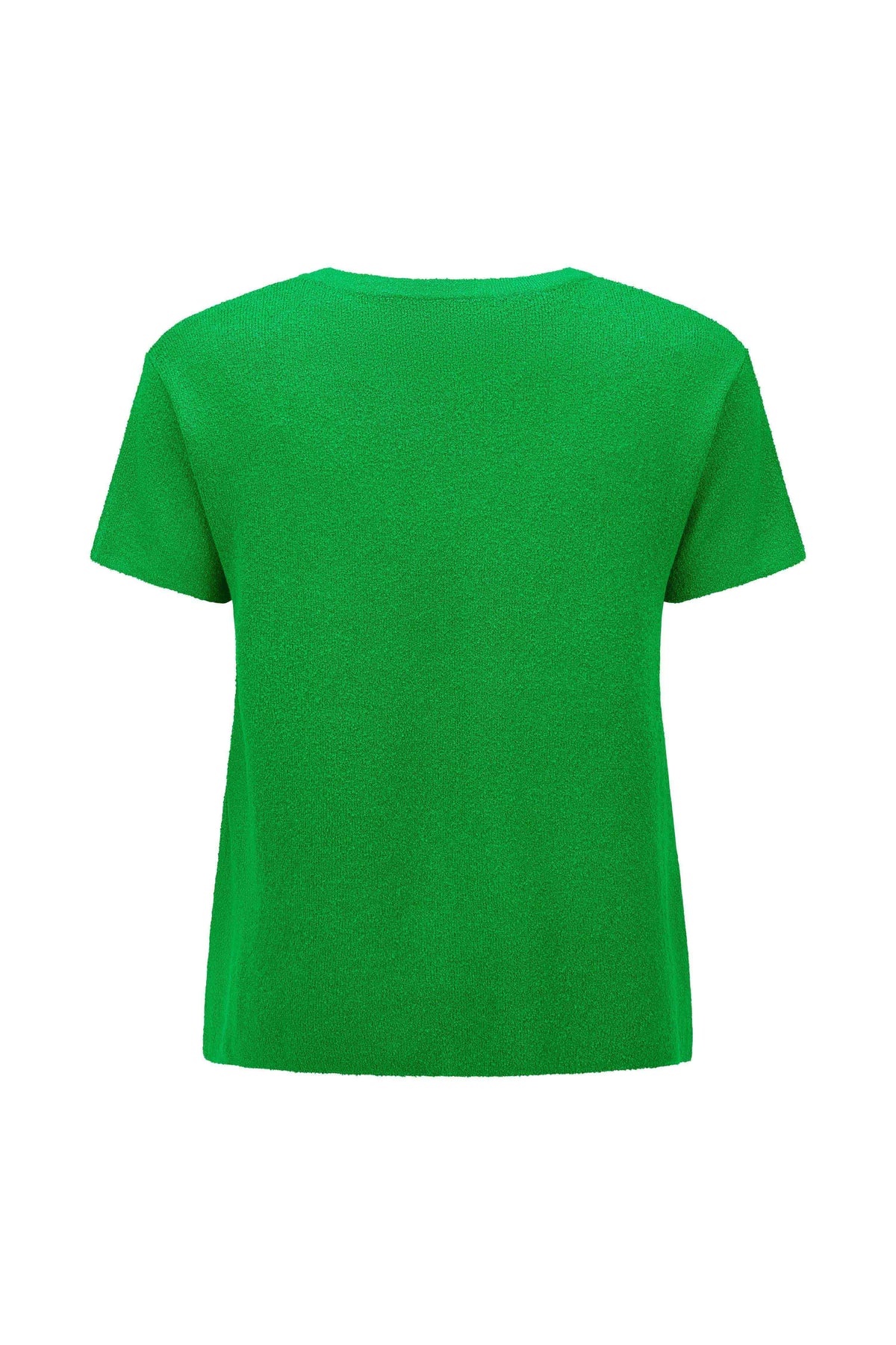 Sage Knit Tee In Apple