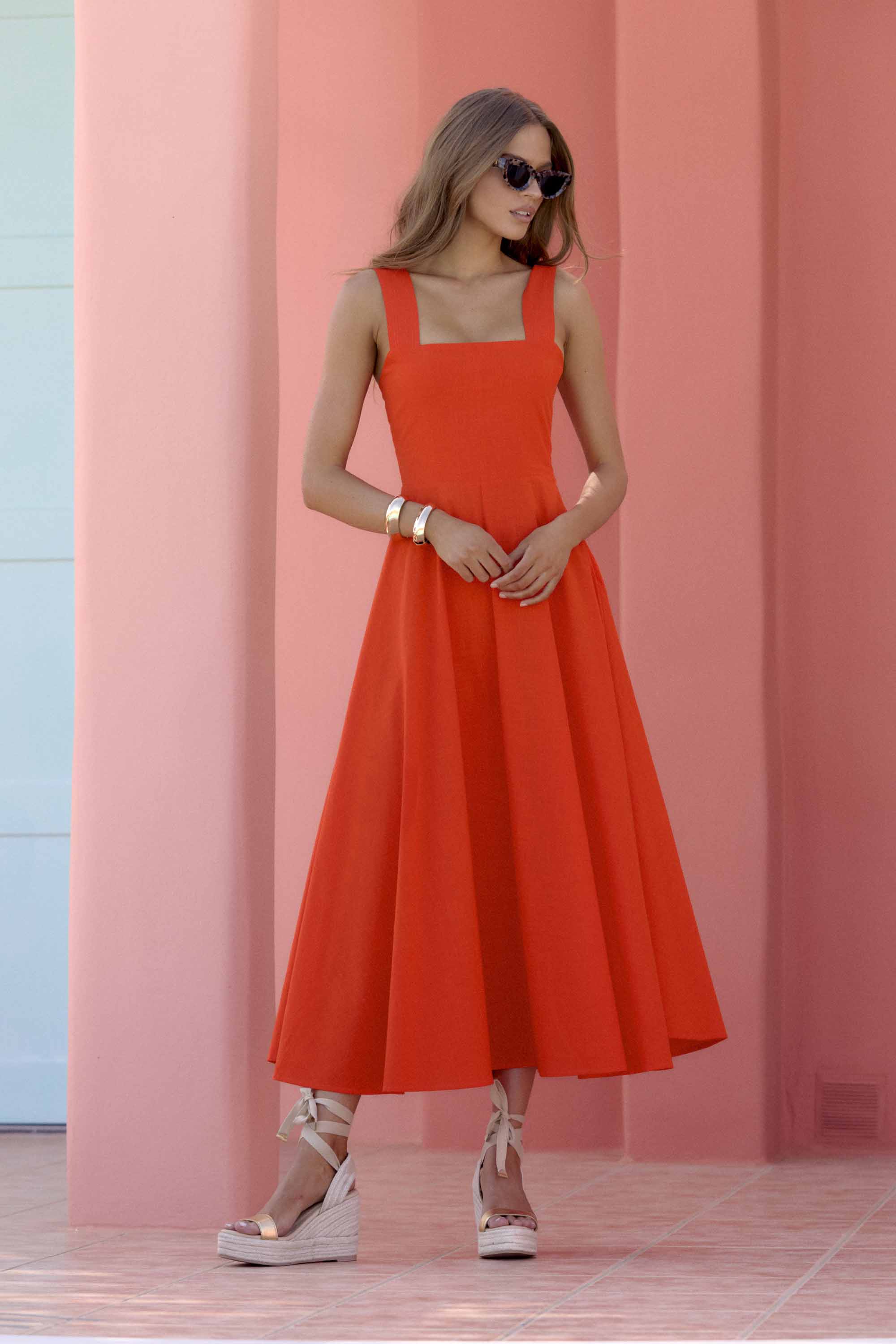 Scarlett Dress In Spritz