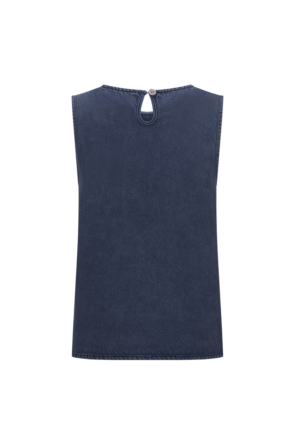 Sim Top In Indigo Denim