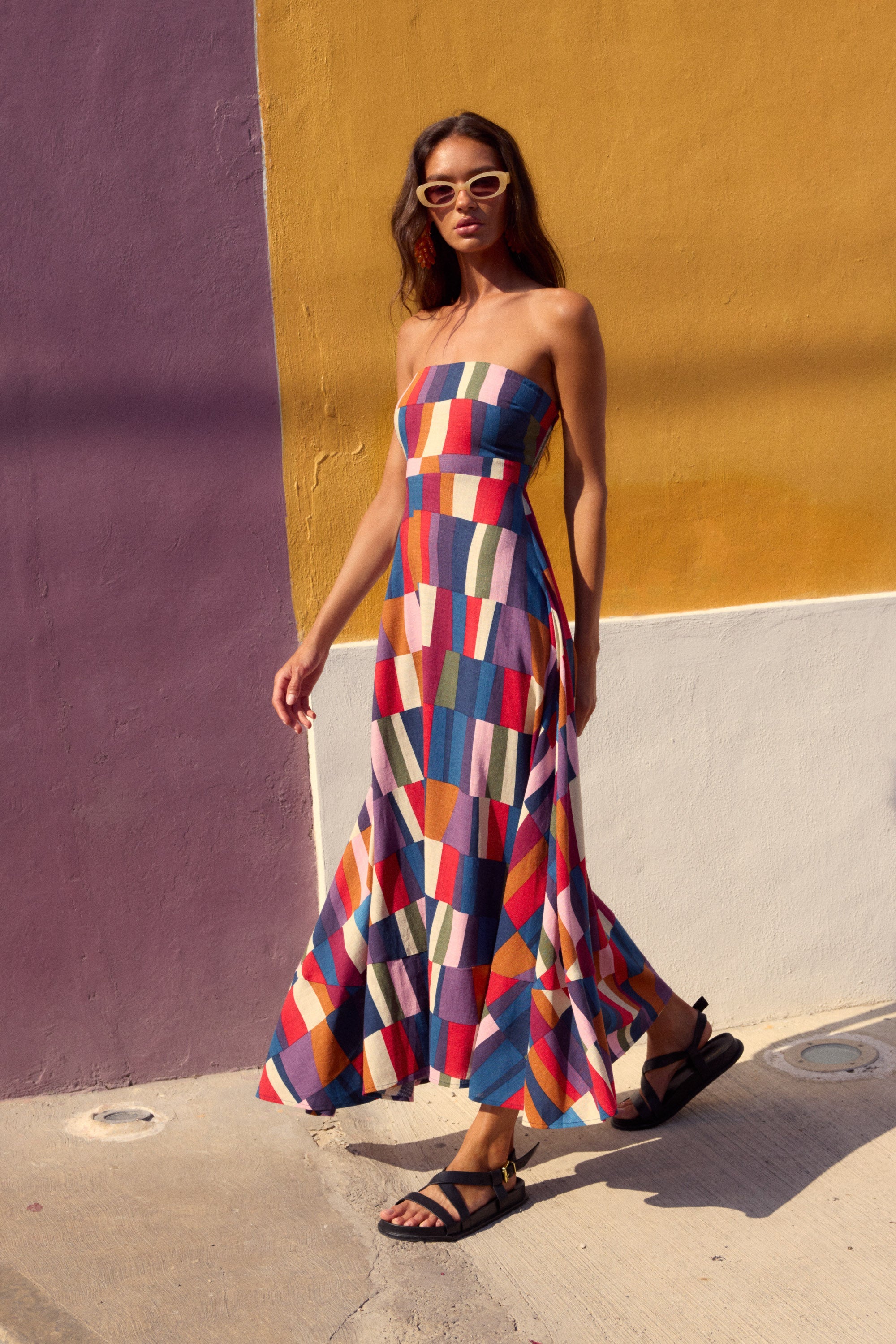 Solana Dress In Forget Me Not