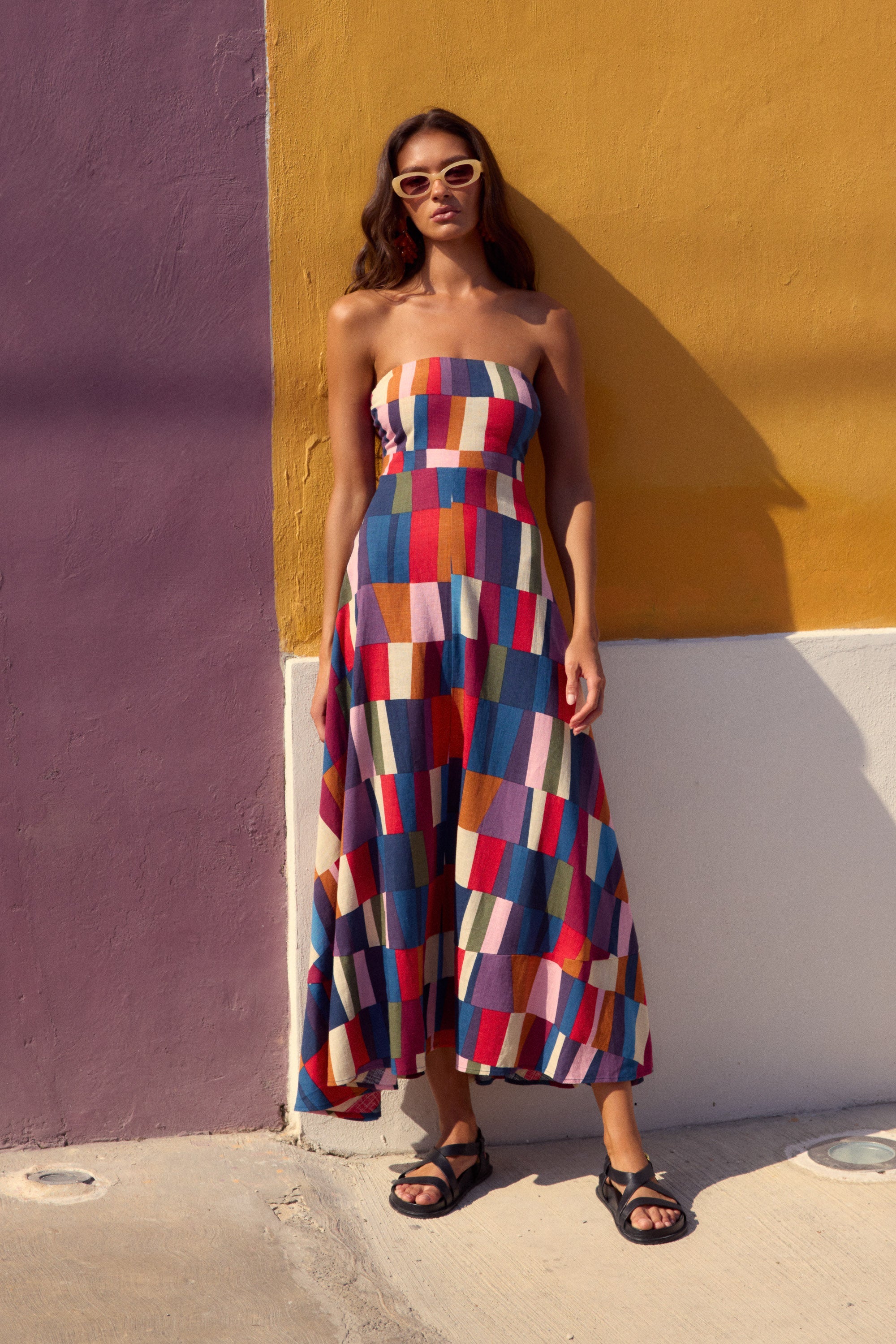 Solana Dress In Forget Me Not