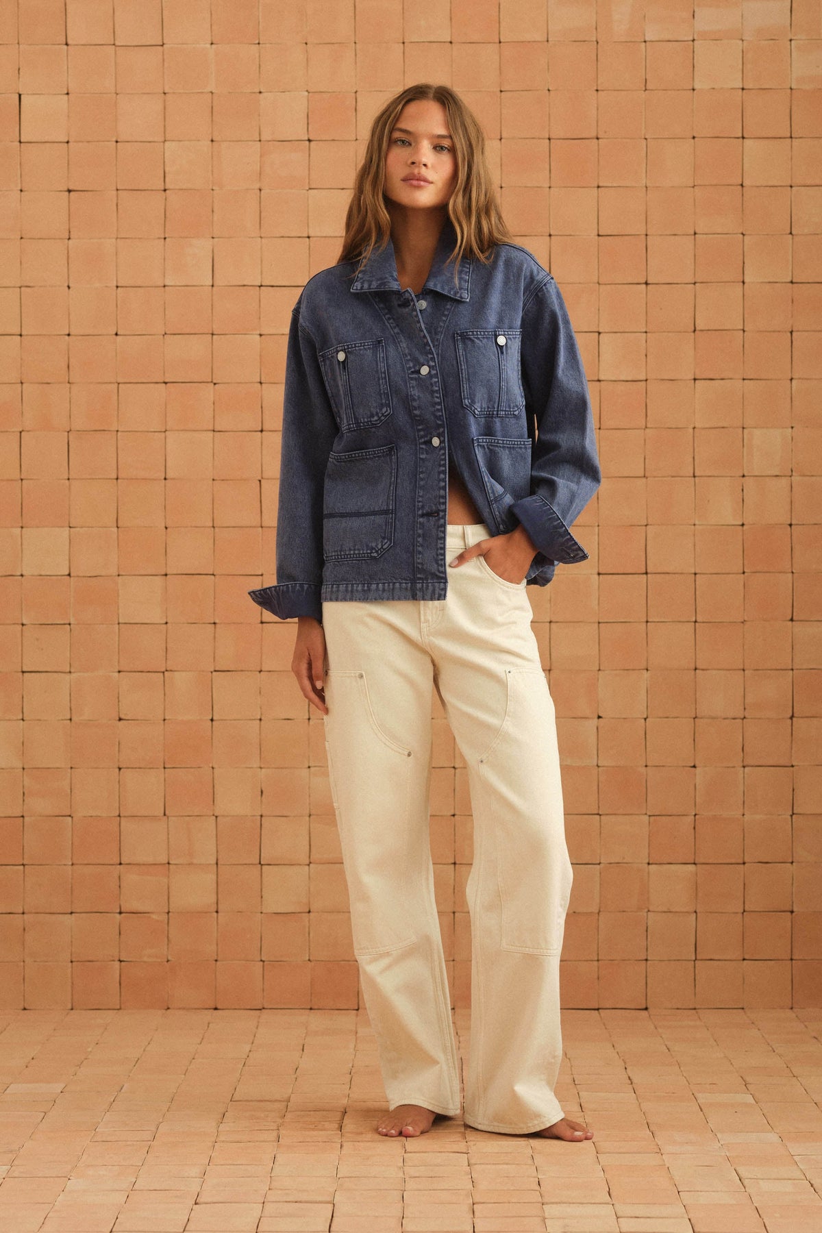 Suni Jacket In Indigo Denim