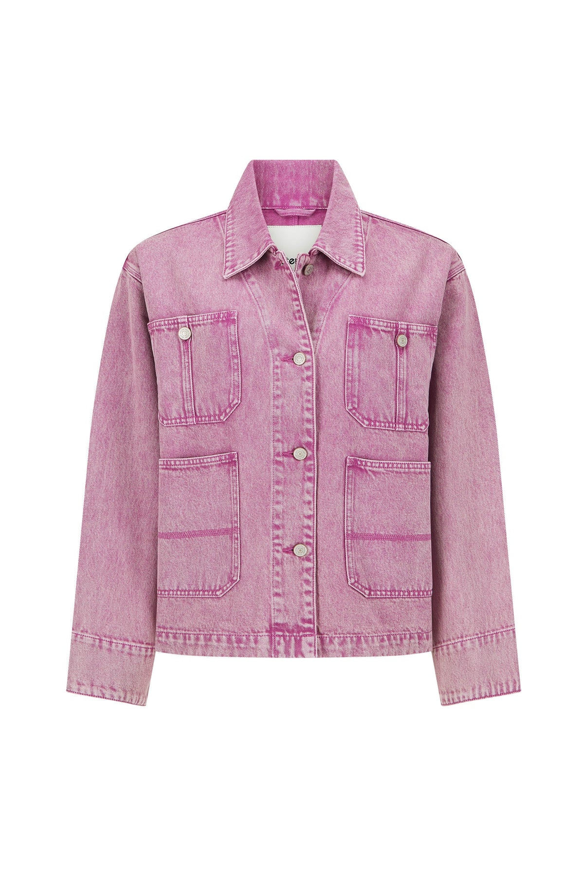 Suni Jacket In Berry Denim