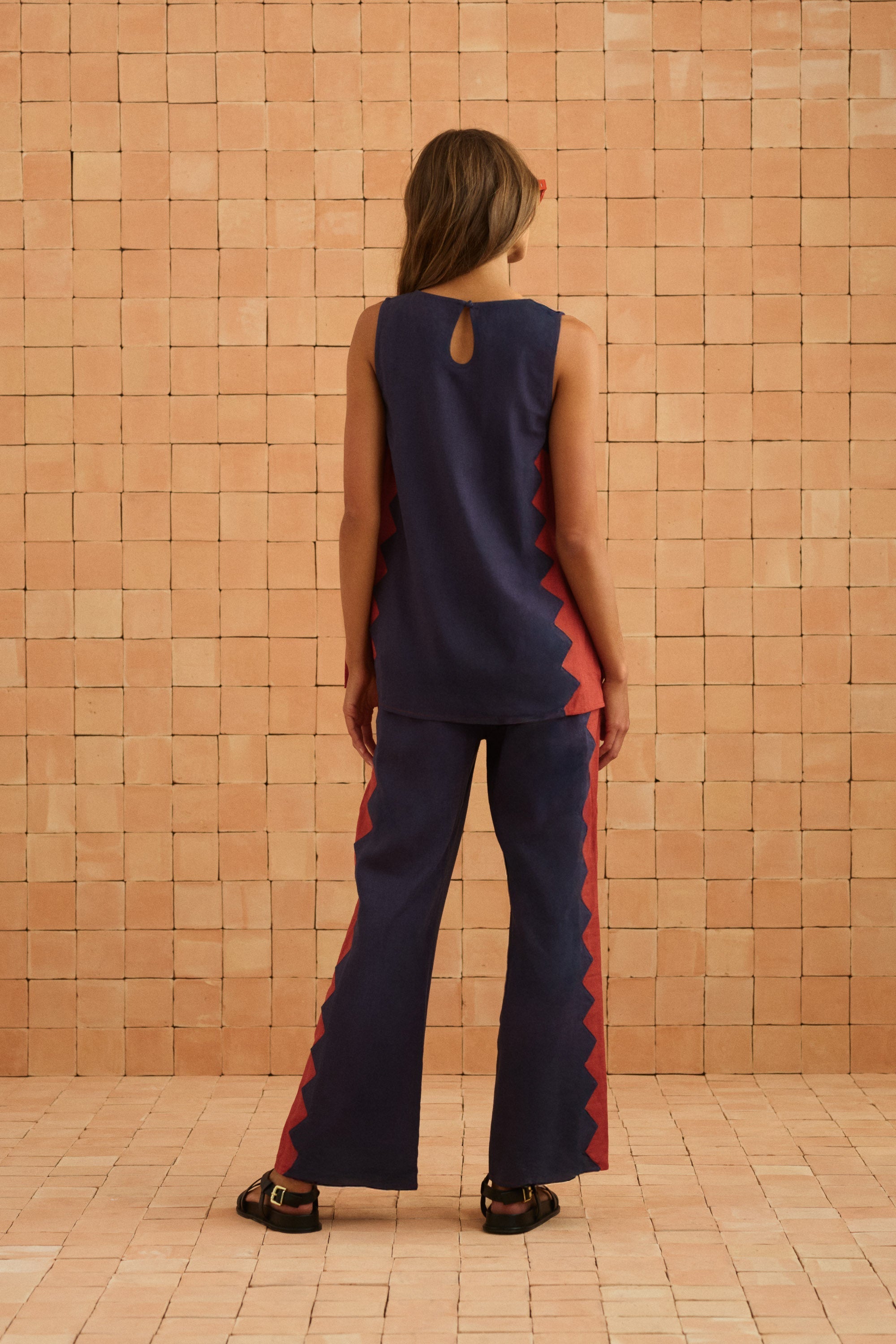 Mia Pants In Foxglove