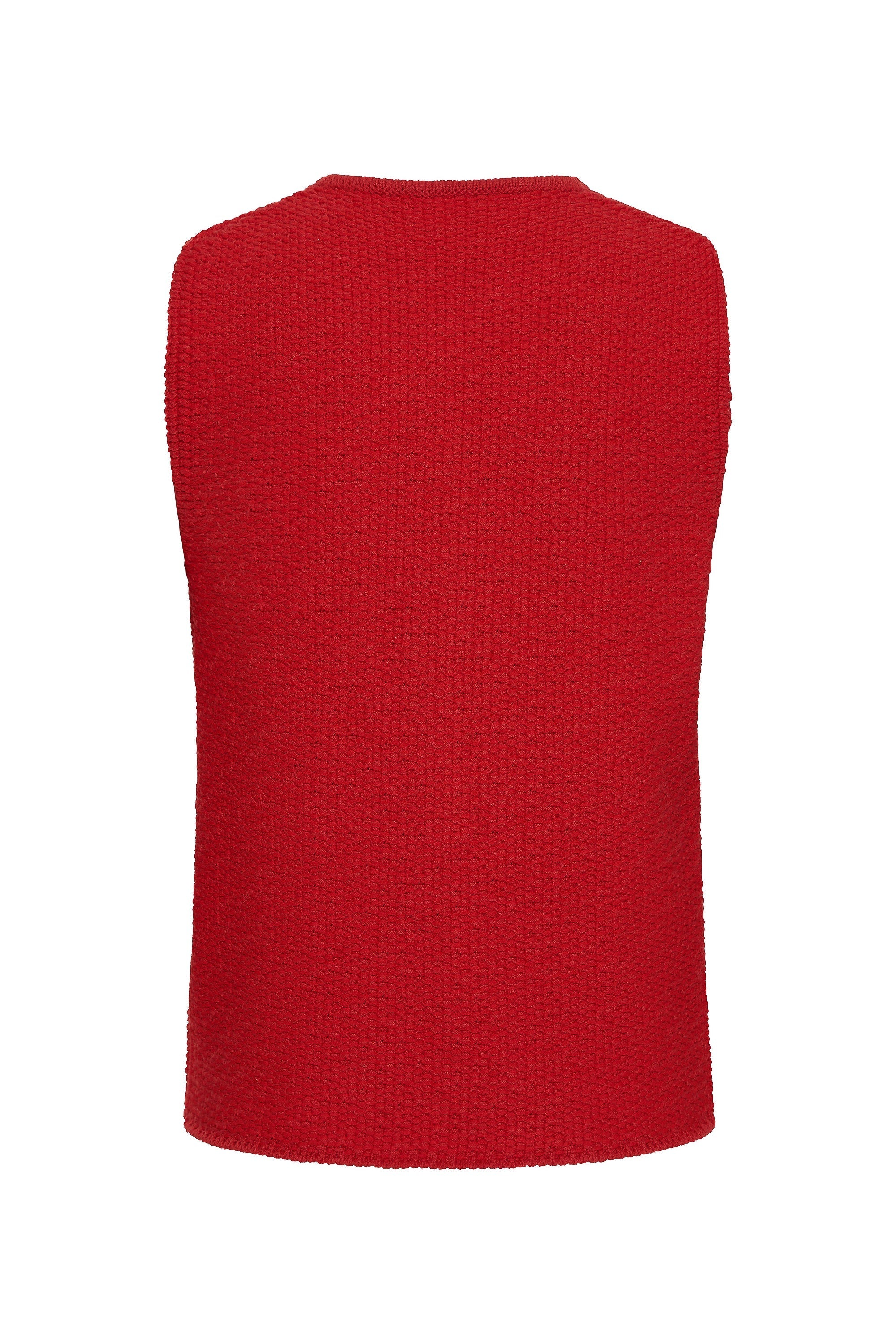 Totti Vest In Poppy