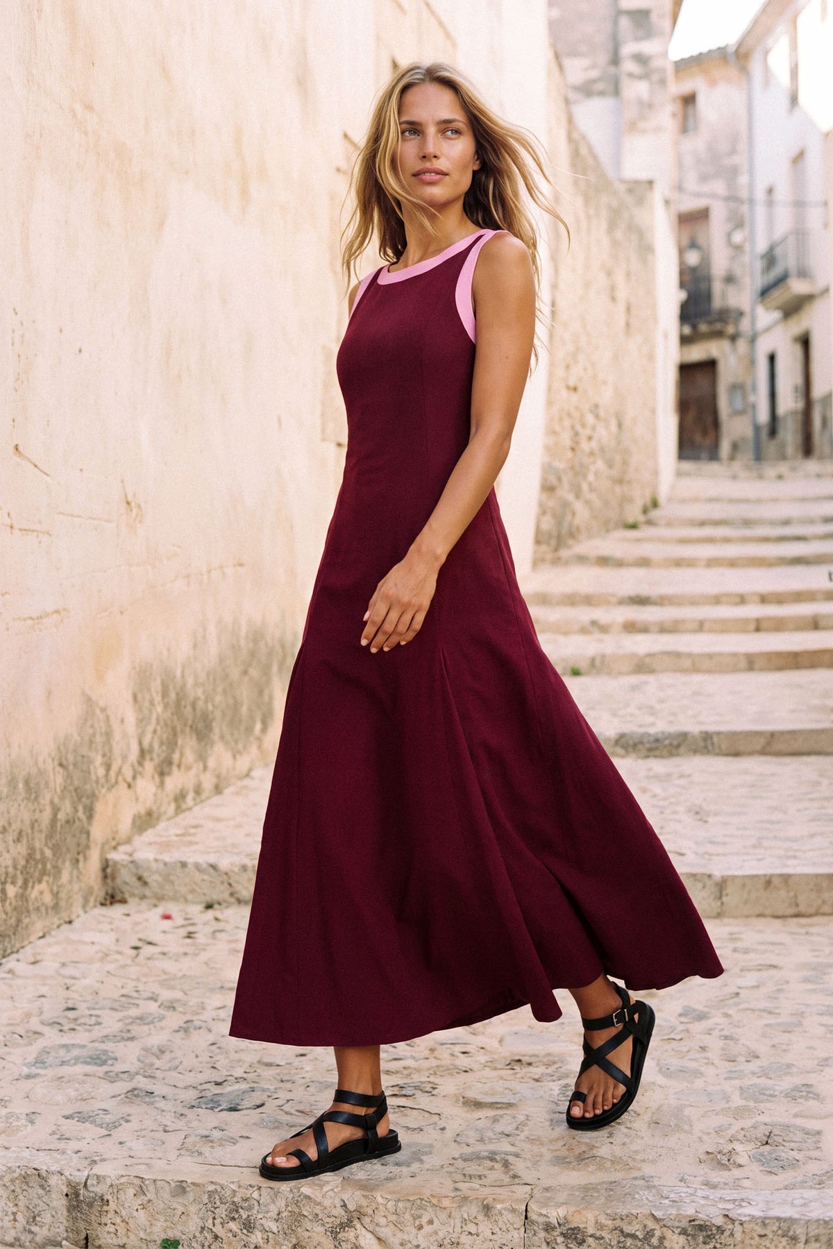 Vera Dress In Roja