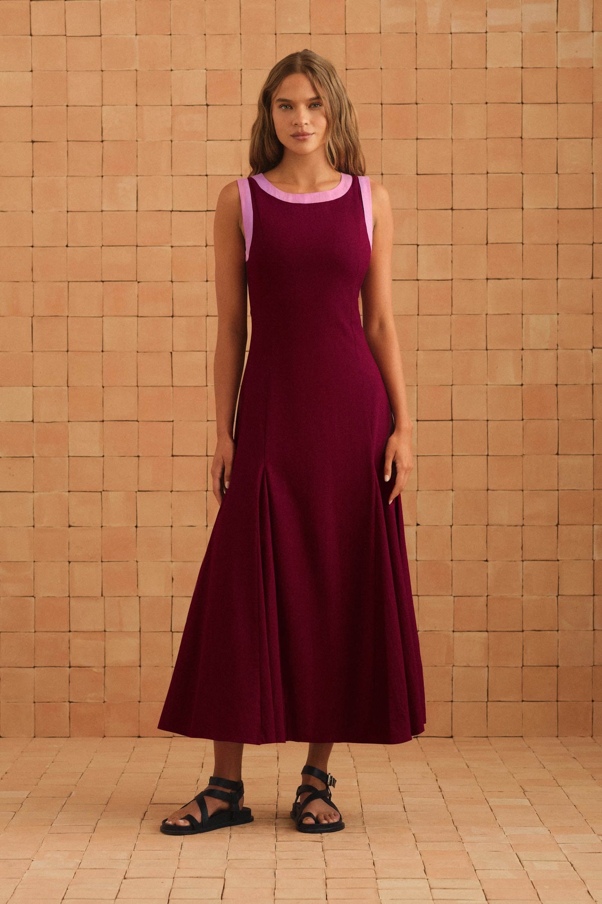 Vera Dress In Roja
