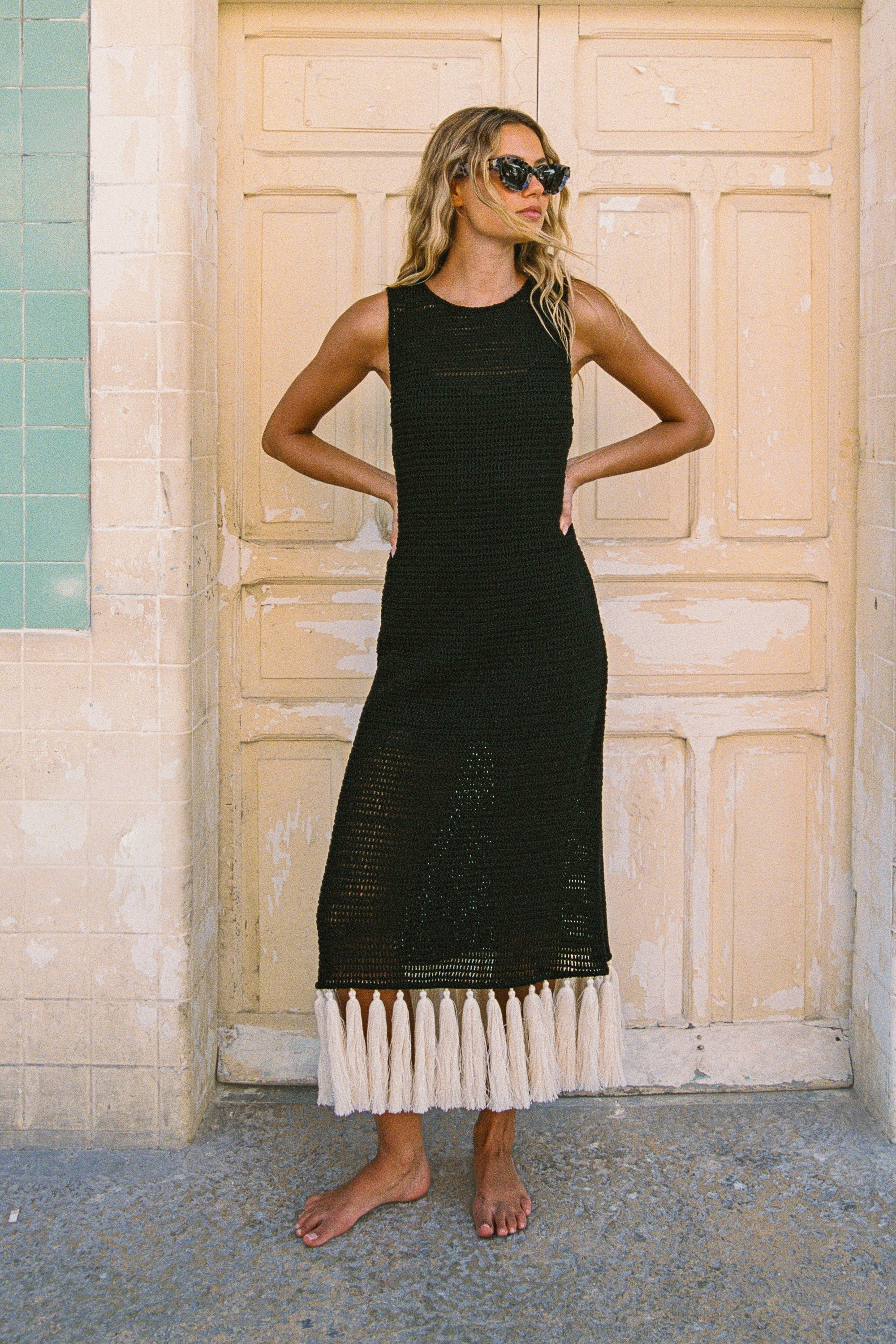 Vinnie Dress In Black