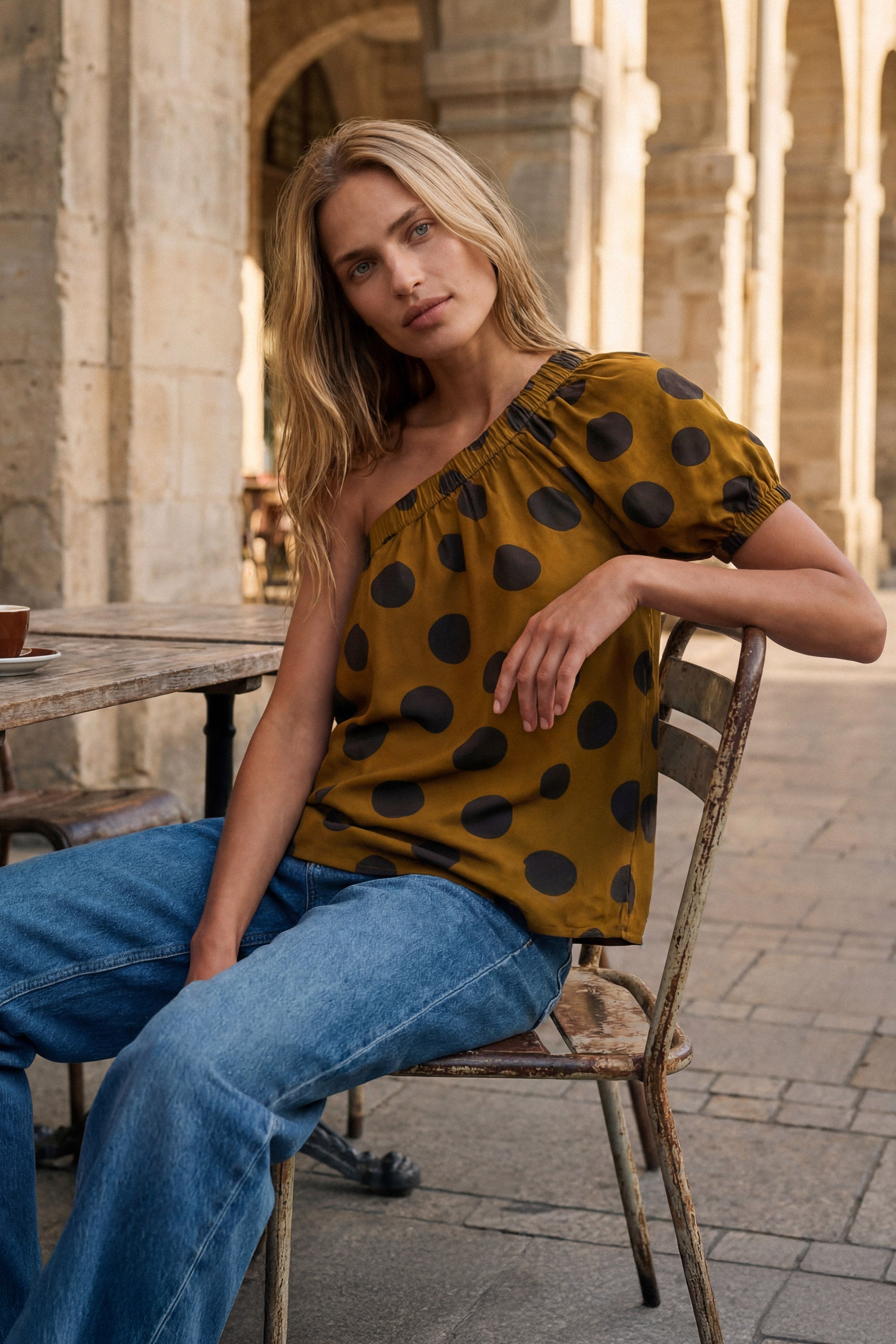 Bonnie Top In Ginger Spot