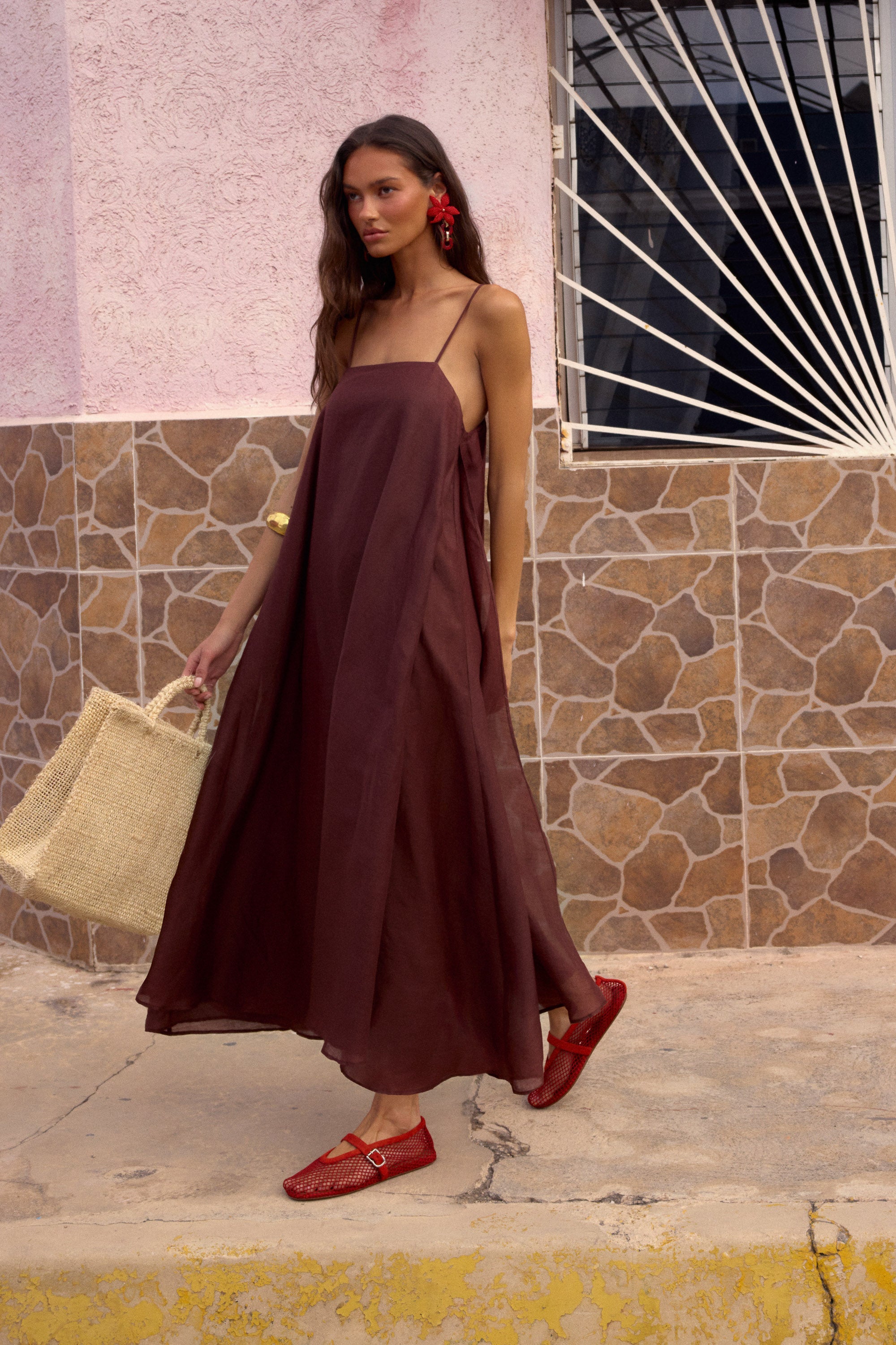 Zozo Dress In Chocolate