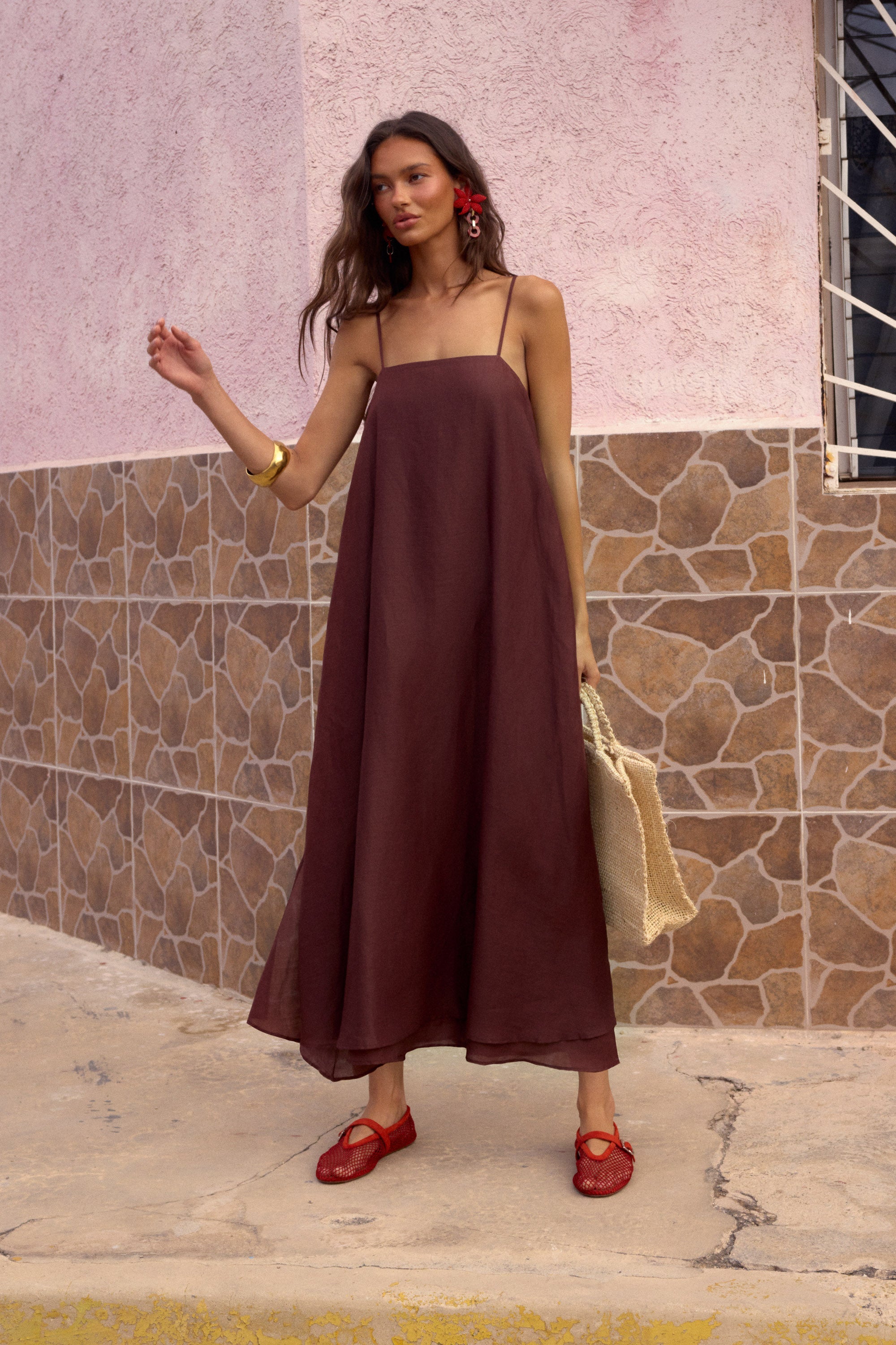 Zozo Dress In Chocolate