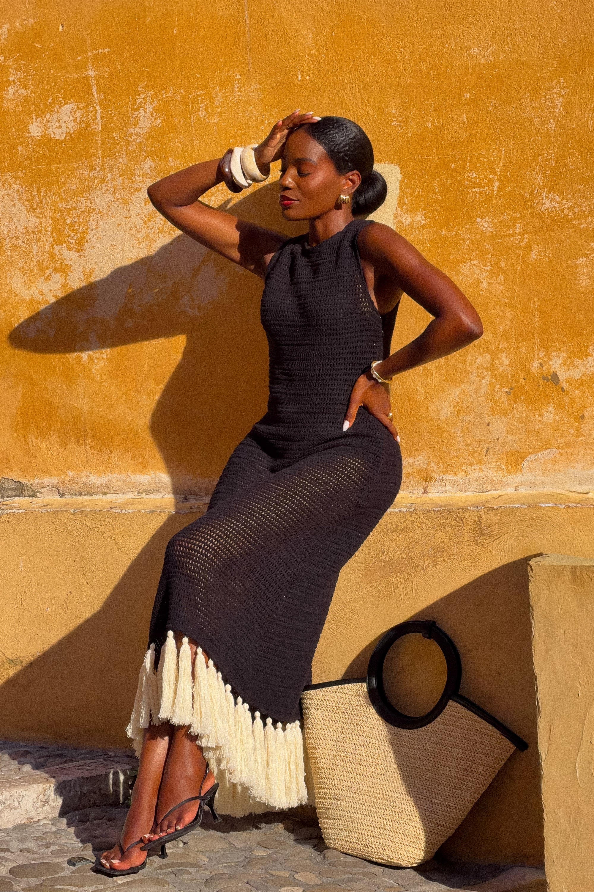 Vinnie Dress In Black