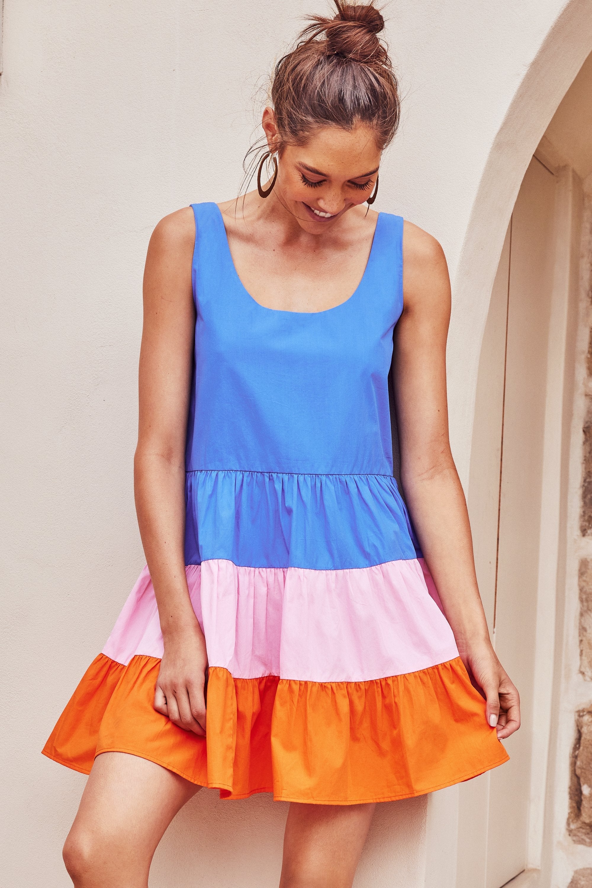 Winifred Mini Dress In Sundae