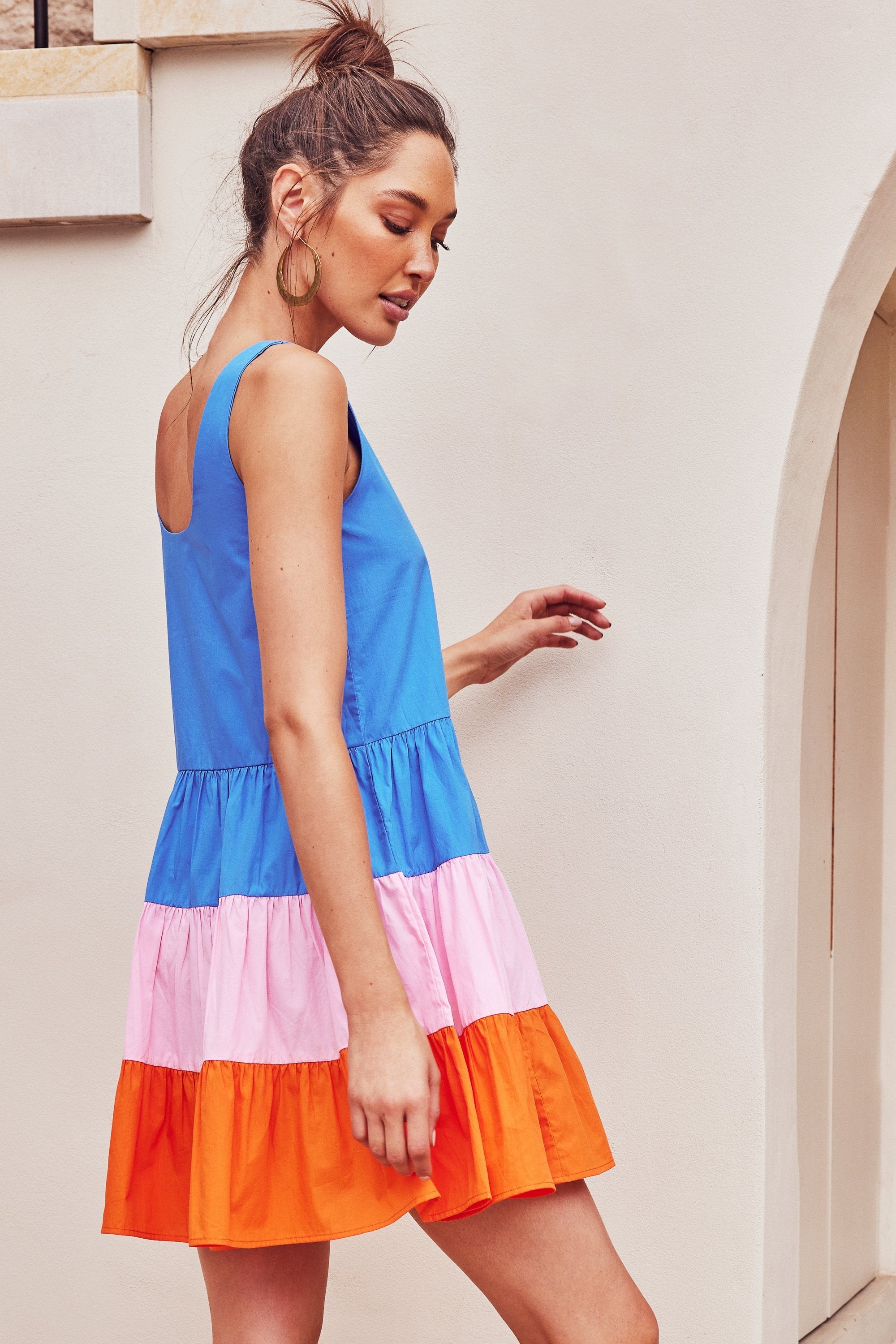 Winifred Mini Dress In Sundae